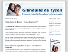 Tablet Screenshot of glandulasdetyson.com